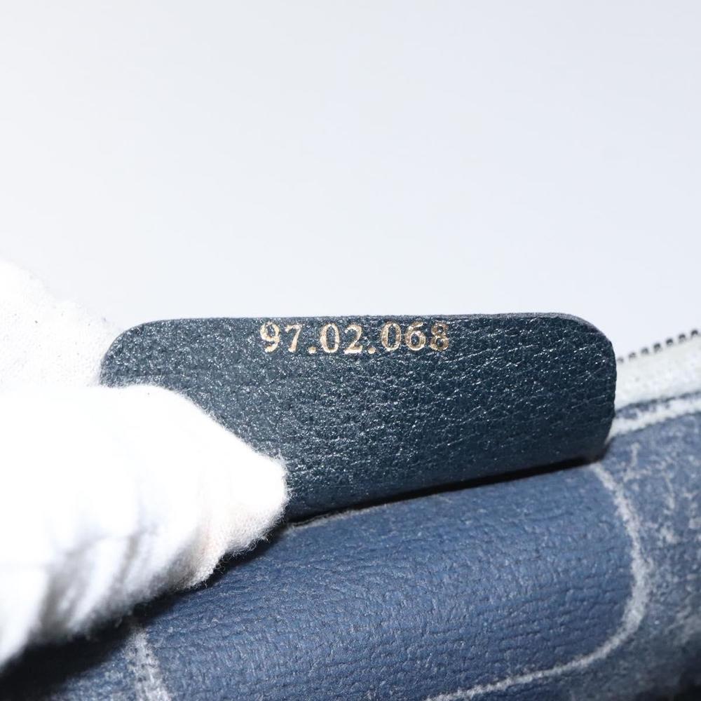 GUCCI GG Supreme Shoulder Bag PVC Navy Gold 97 02 068 Auth 117580 - Picture 12 of 16